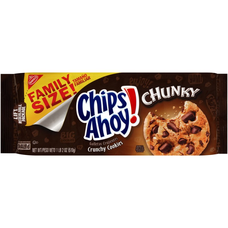 Nabisco Chips Ahoy Chucncky Family Pack