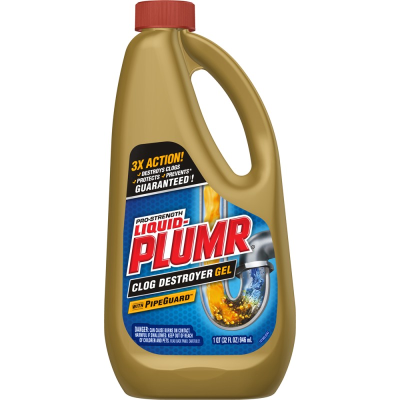 PLUMBER Unscented Gel Bottle