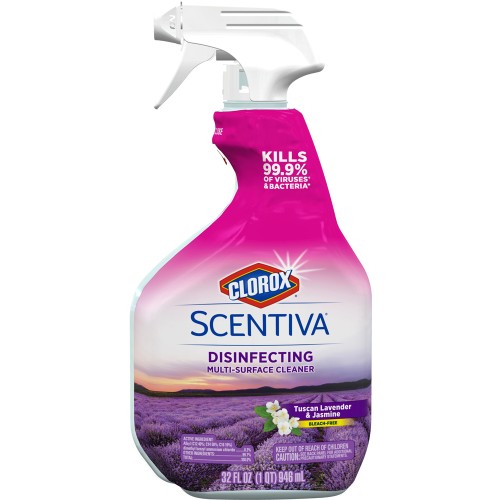 Clorox Scentiva Multi-Surface Cleaner, Tuscan Lavender, 32 Ounce