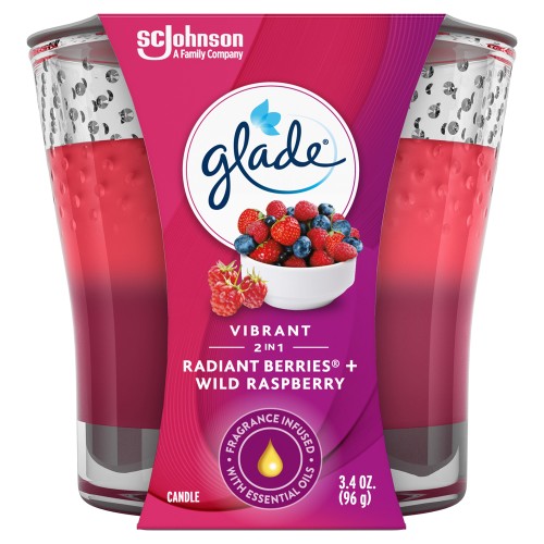 Glade Candle Radiant Berries