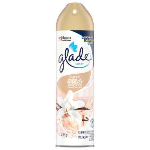 GLADE SPRAY SHEER VANILLA