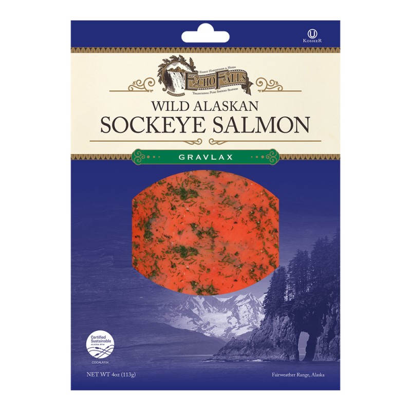 Echo Falls Sockeye Salmon Gravlax