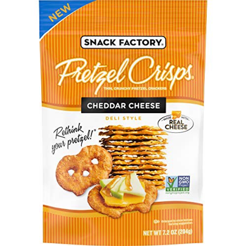 SNACK FACTORY PRETZEL CRISPS CHEDDAR CHEESE