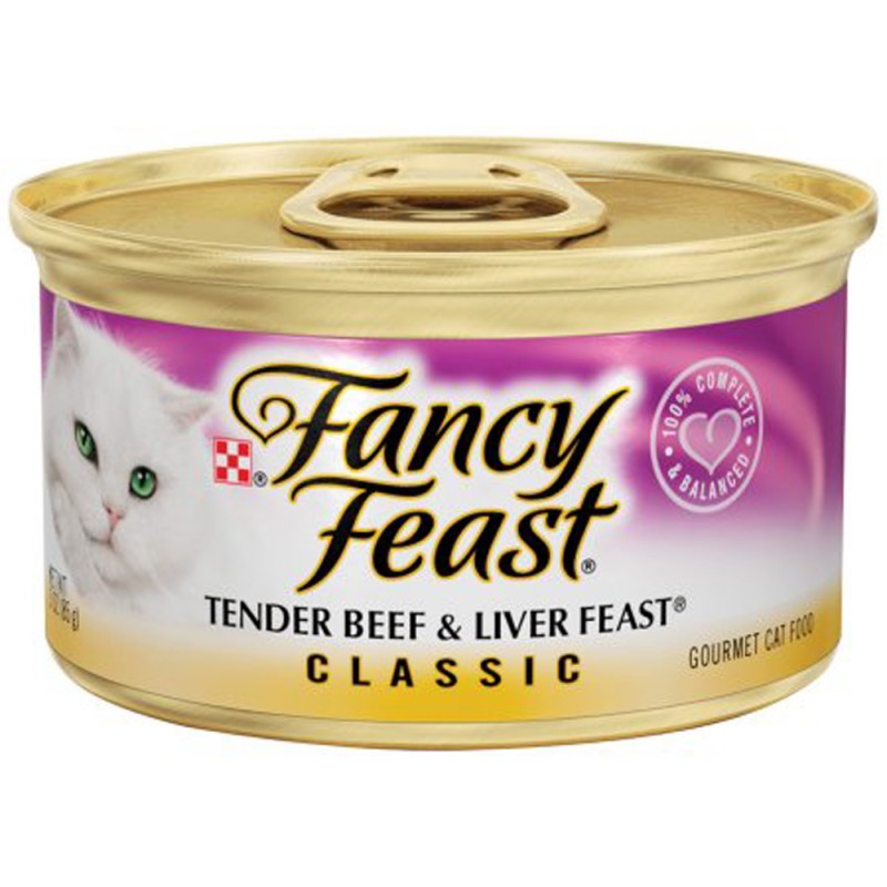 FANCY FEAST TENDER BEEF & LIVER FEAST