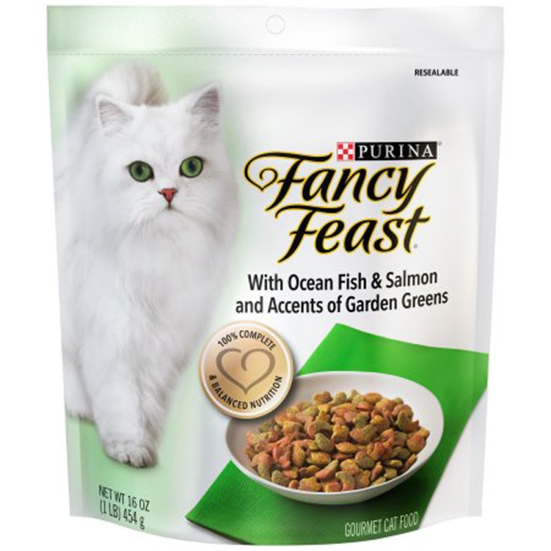 Purina Fancy Feast With Ocean Fish & Salmon Gourmet Cat Food