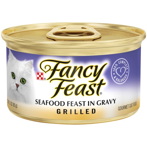 Fancy Feast  Seafood Feast In Gravy