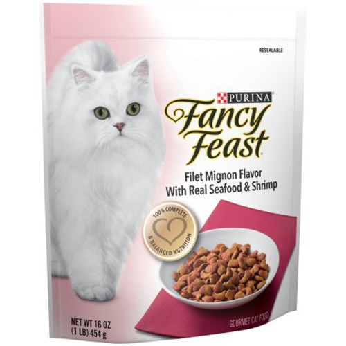 Purina Fancy Feast Filet Mignon With Real Seafood & Shrimp Gourmet Cat Food