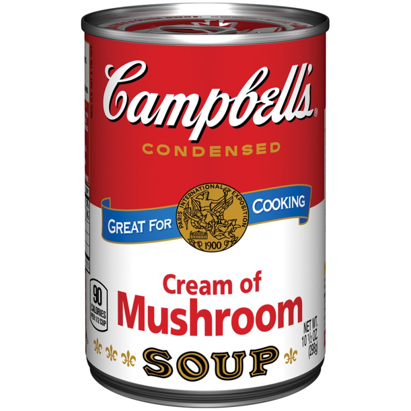 champbell's cream of mushroom soup