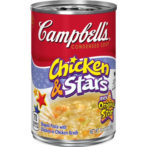 campbell's chiken & star soup