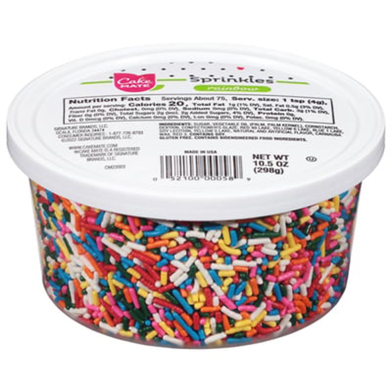 CAKE MATE SPRINKLES RAINBOW