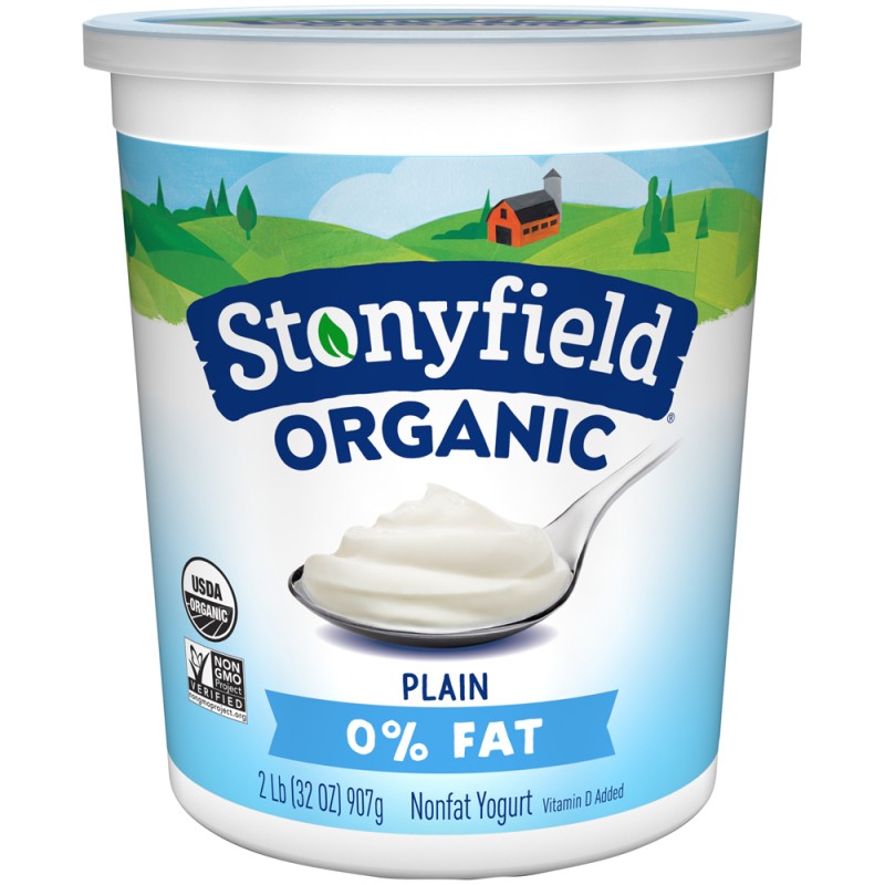 STONYFIELD ORG PLAIN 0% FAT