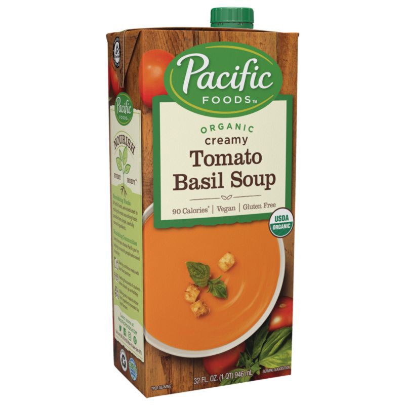 Pacific Organic Tomato Basil Soup