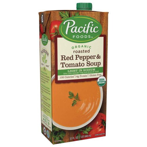 Pacific Organic Red Pepper & Tomato Soup