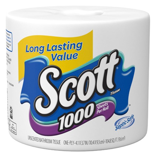 Scott 1000 Bath Tissue, 1 Count