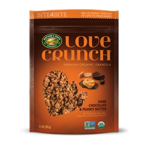 LOVE CRUNCH DARK CHOCOLATE & PEANUT BUTTER