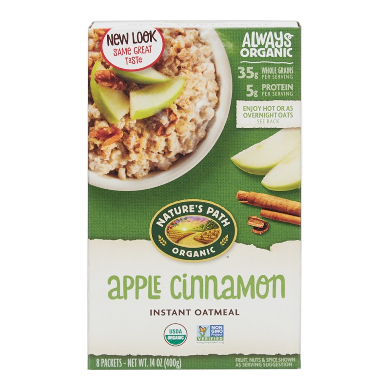 NATURE'S PATH OATMEAL APPLE CINNAMON