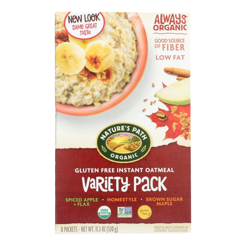 NATURE'S PATH OATMEAL VARIETY PACK G/F