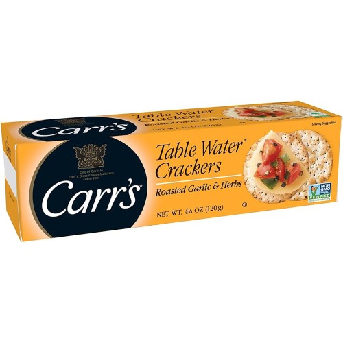 Carr's Crackers Roasted Garlic & Herbs