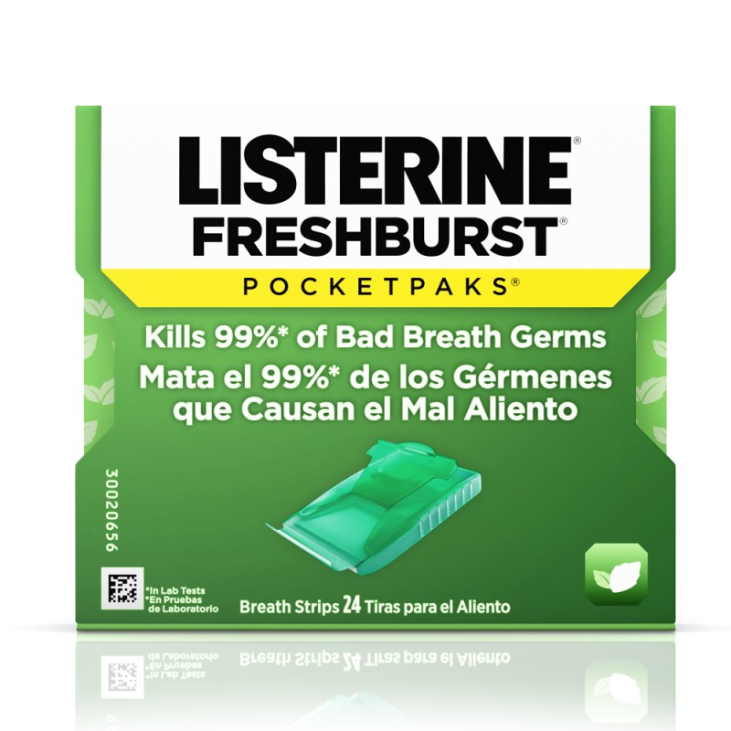 Listerine freshburst pocket paks