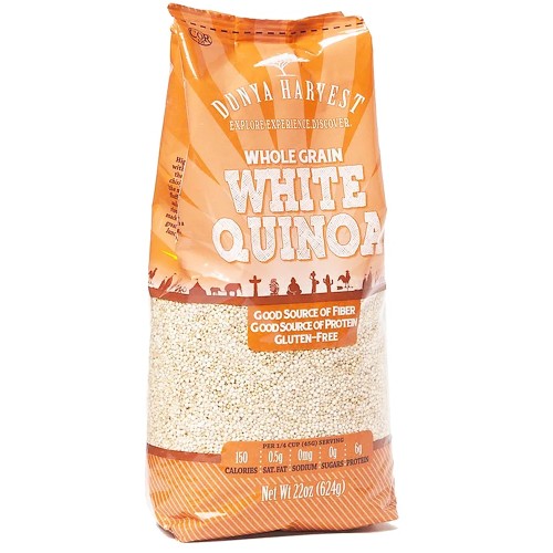 DUNYA HARVEST WHOLE GRAIN WHITE QUINOA