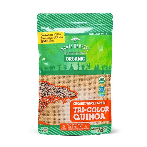 DUNYA HARVEST WHOLE GRAIN TRI COLOR QUINOA