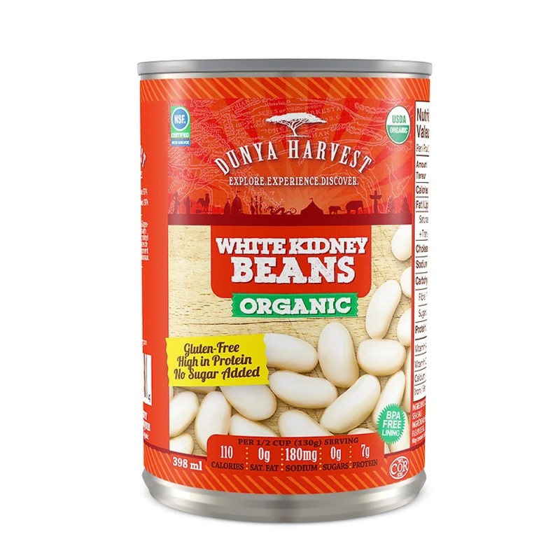 DUNYA HARVEST WHITE KIDNEY BEANS