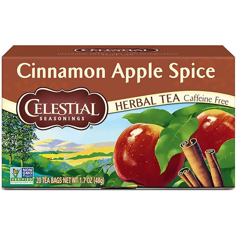 Celestial Cinnamon Apple Spice Herbal Tea