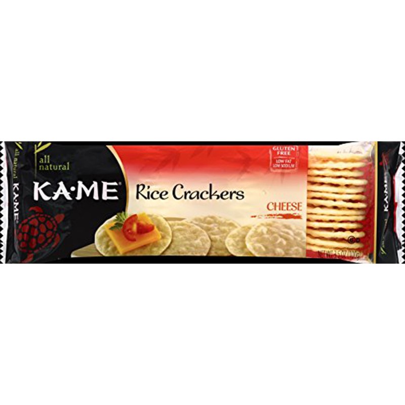 KA.ME RICE CRACKERS CHEESE