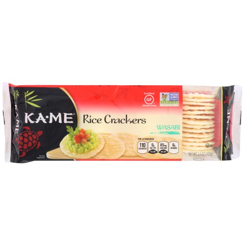 KA.ME RICE CRCAKERS WASABI