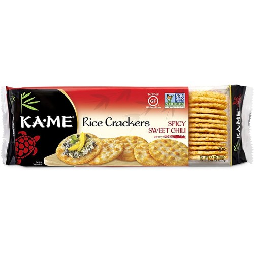 KA.ME RICE CRACKERS SPICY SWEET CHILI