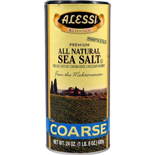 ALESSI ALL NATURAL SEA SALT COARSE