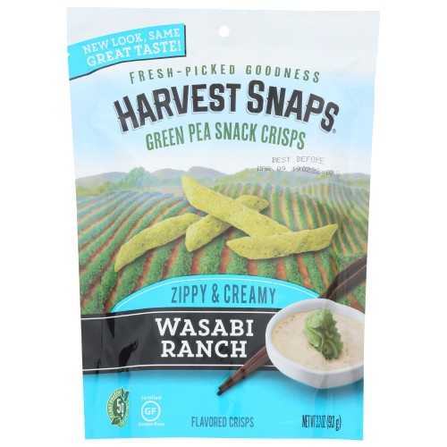 CALBEE HARVEST SNAPS ZIPPY & CREAMY