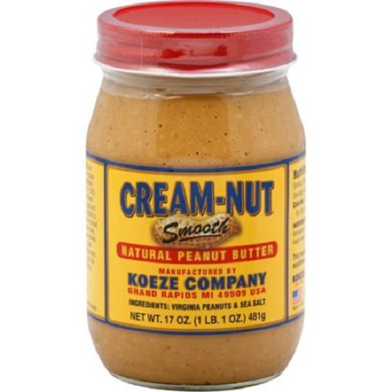 CREAM-NUT SMOOTH PEANUT BUTTER