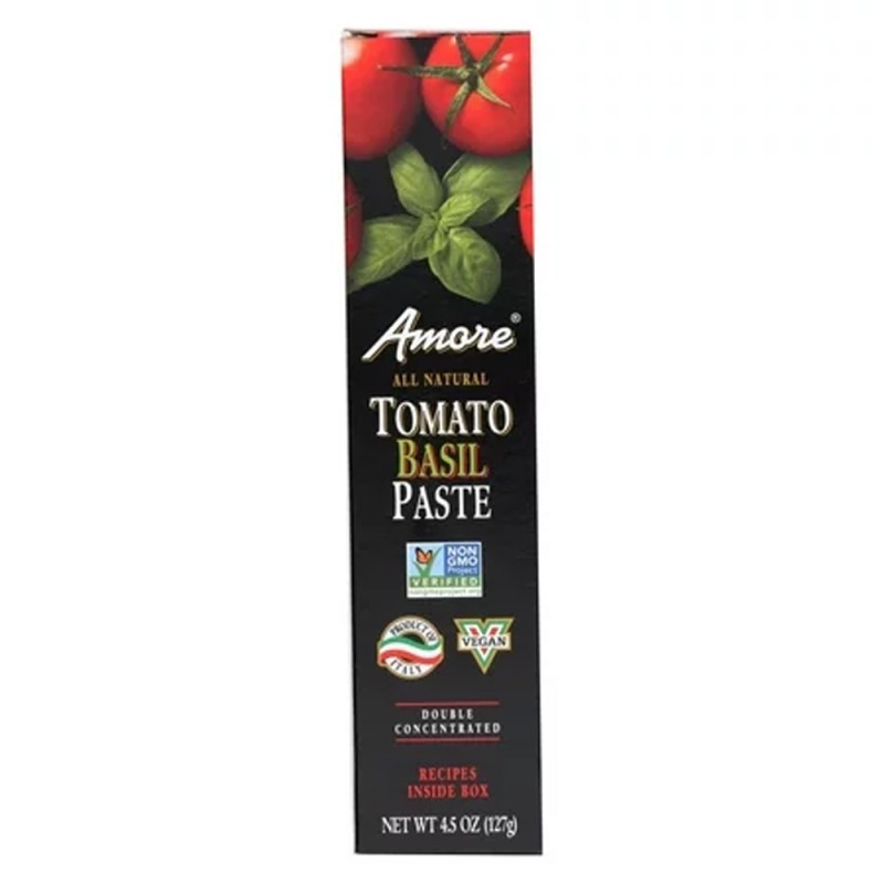 Amore Basil Tomato Paste 4.5 Tube