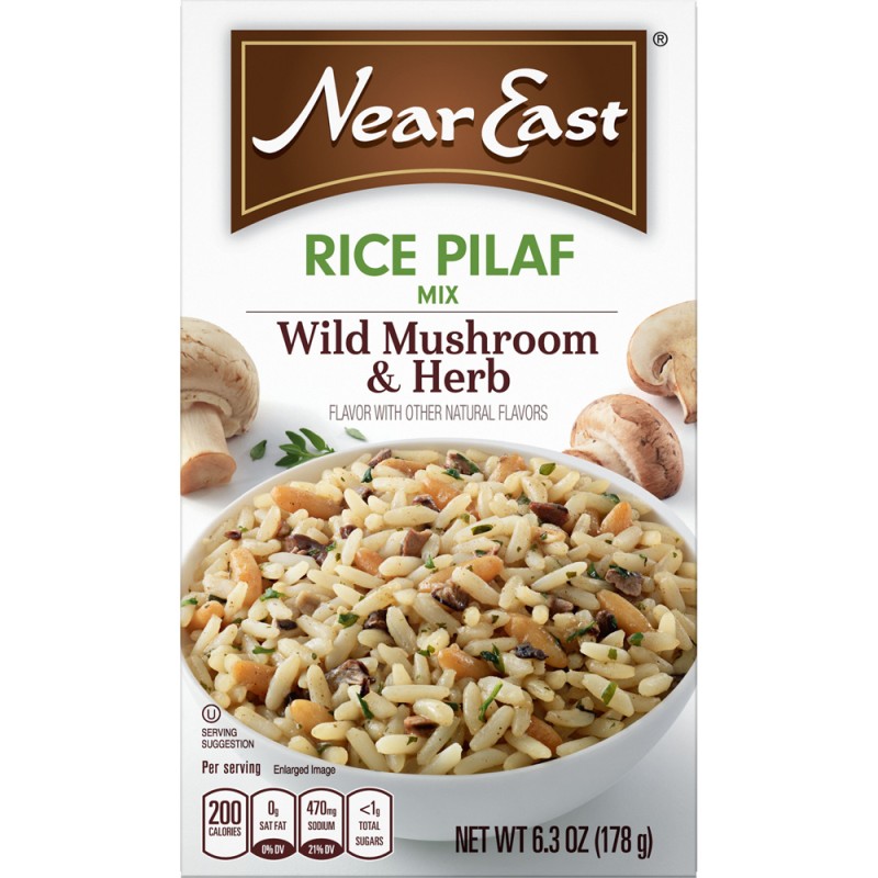 NEAR EAST RICE PILAF WILD MUSHROOM & HERB