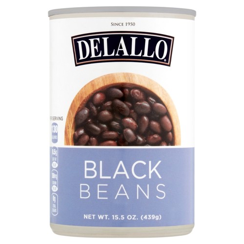 Delallo Black Beans