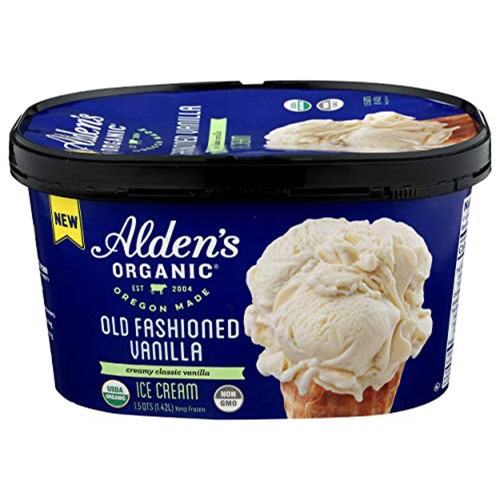 Alden's Organic Old Fashioned Vanilla Ice Cream