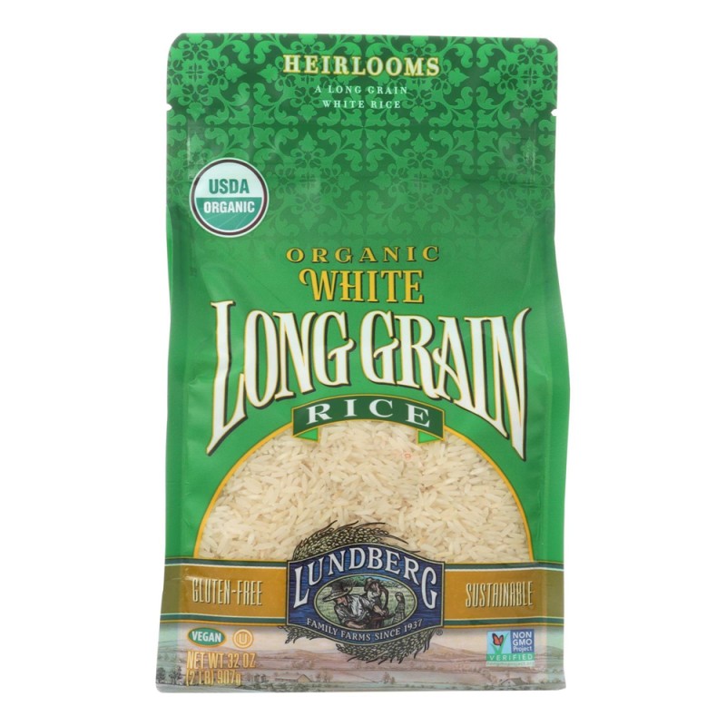 LUNDBERG ORG WHITE LONG GRAIN RICE