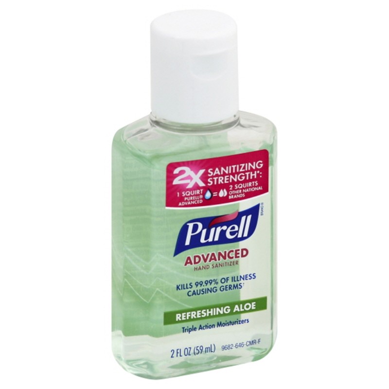 Purell Hand Sanitizer With Aloe 2 Oz