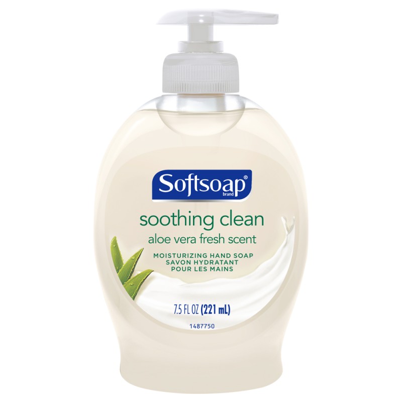 Softsoap Liquid Hand Soap, Moisturizing With Aloe, 7.50-ounce (pack Of 12)