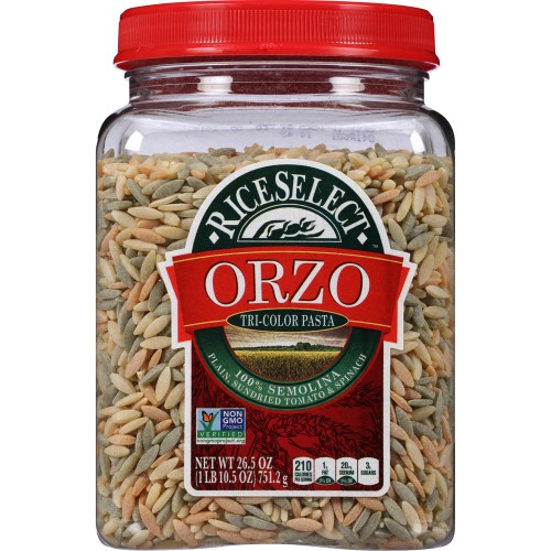 RICESELECT TRI-COLOR ORZO