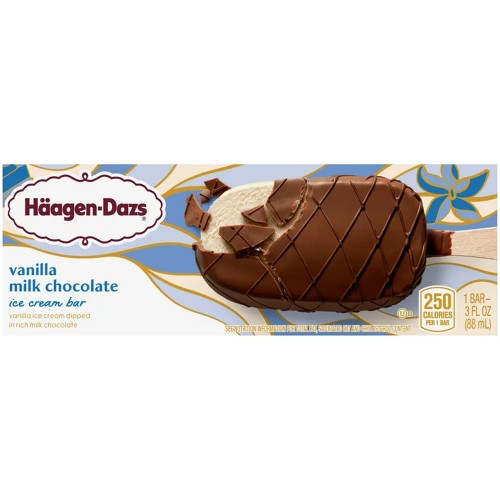 HAAGEN DAZS VANILLA MILK CHOCOLATE