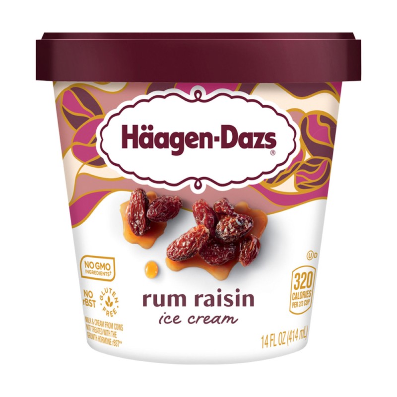 HAAGEN DAZS RUM RAISIN