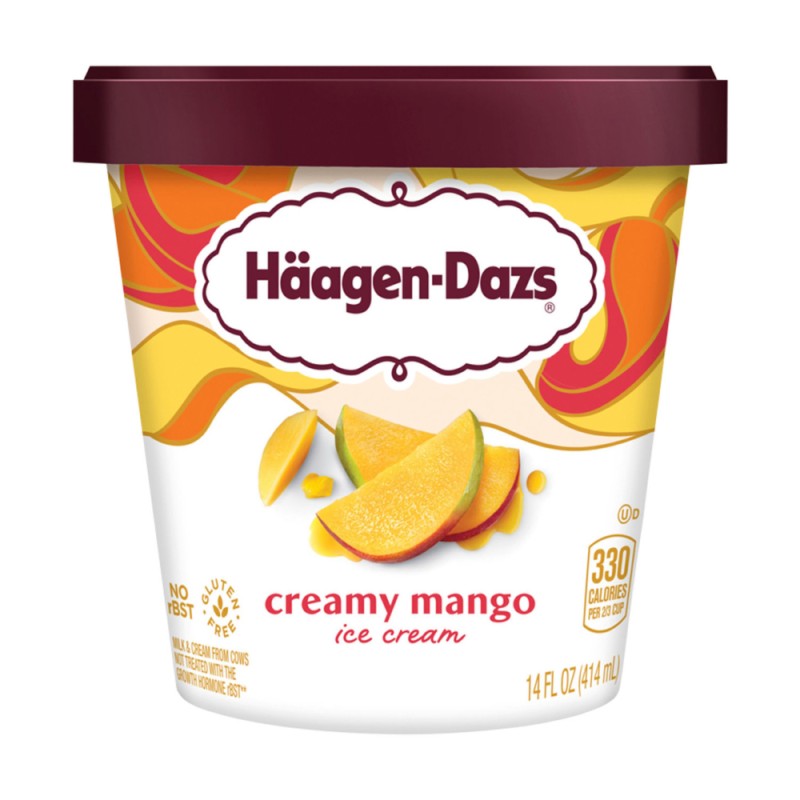 HAAGEN DAZS CREAMY MANGO