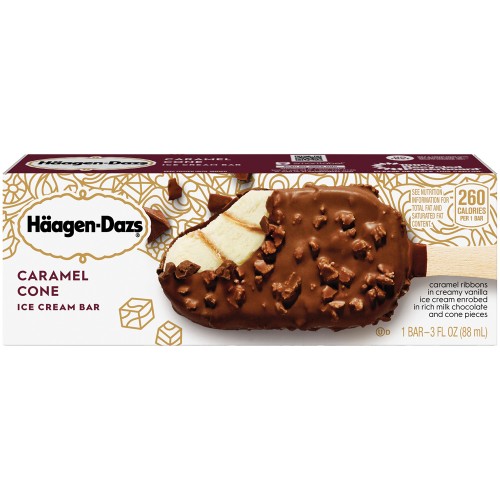 Haagen-Dazs Vanilla Caramel Pizzelle Ice Cream Bar