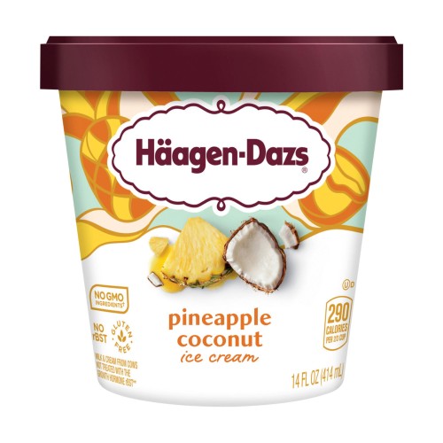 HAAGEN DAZS PINEAPPLE COCONUT