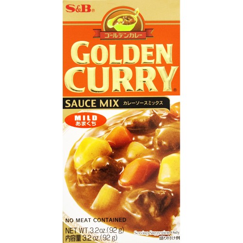 S & B Golden Curry Sauce Mix Mild