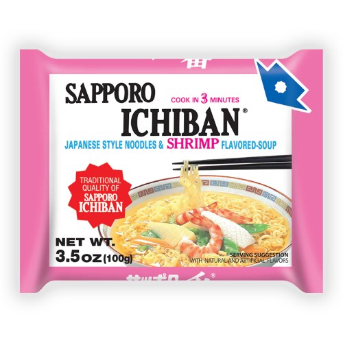 Sapporo Ichiban Noodles Shrimp