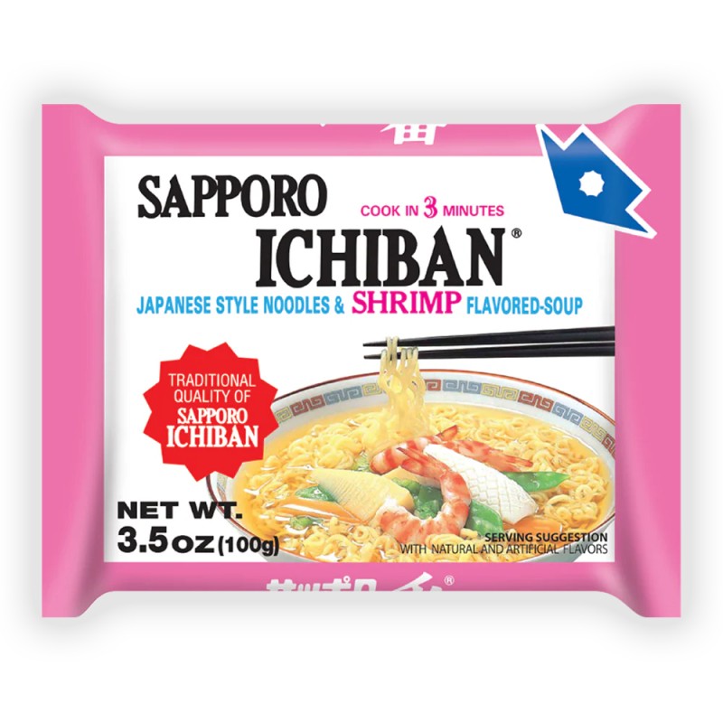 Sapporo Ichiban Noodles Shrimp