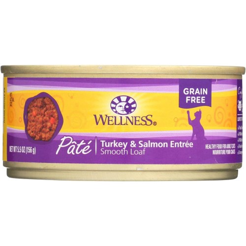 Wellness Pate Turkey & Salmon Entree 5.5oz